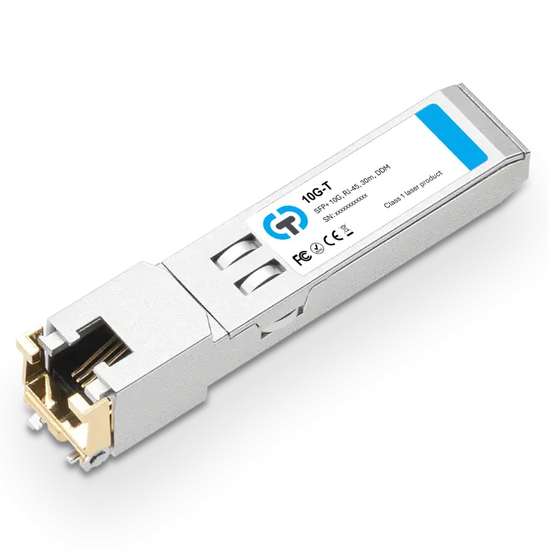 Медный SFP+ модуль, RJ-45, до 80м, 10Гб/с